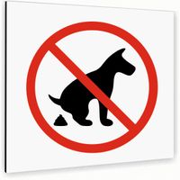 Tabliczka DIBOND DOWOLNY NAPIS BIAŁA Tablica nierdzewna NADRUK UV PIKTOGRAM