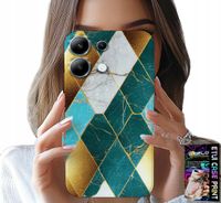ETUI DO XIAOMI NOTE 13 5G - ELEGANCKIE MODNE WZORY CASE + FOLIA