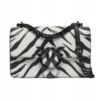 Pinko torebka kopertówka skóra naturalna wielokolorowy