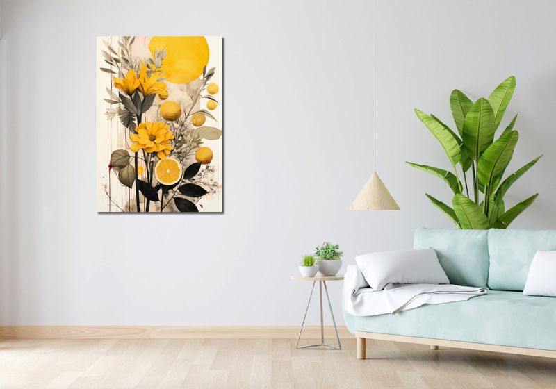 Obraz 70x100cm Cytrusowy Zachwyt zdjęcie 2