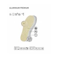r.42 - zimowe wkładki do butów coccine aluminium premium