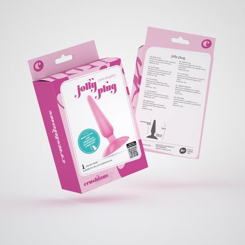 crushious jolly plug anal plug pink na Arena.pl