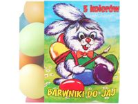 Spożywcze barwniki do jajek 5 kolorów wielkanoc