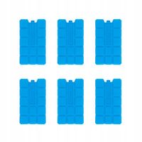 WKŁADY CHŁODZĄCE MROŻĄCE DO LODÓWKI TURYSTYCZNEJ TOREBY ZESTAW 6x200ml