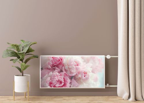 MASKOWNICA Magnetyczna Na Kaloryfer Kwiaty Peonie Natura 100cm x 60cm na Arena.pl