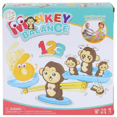 Waga Szalkowa Małpka Gra Edukacyjna Nauka Liczenia na Arena.pl