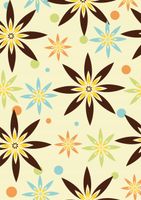 FOTOTAPETA W KWIATKI KROPKI NA WYMIAR