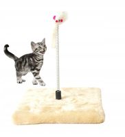 ZABAWKA DLA KOTA beżowa M001