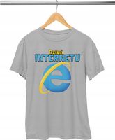 KOSZULKA DZIECIĘCA T-SHIRT - DZIEŃ BEZPIECZNEGO INTERNETU - XS 110-116