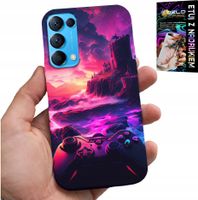 ETUI DO OPPO RENO5 4G 5G - CASE DLA GRACZA, WZORY Z GIER, PREZENT