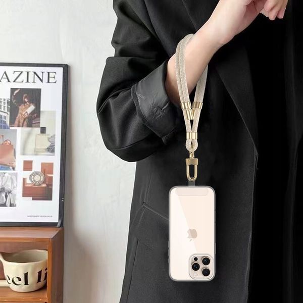 TECH-PROTECT C4S ROPE WRIST STRAP BEIGE/GOLD zdjęcie 6