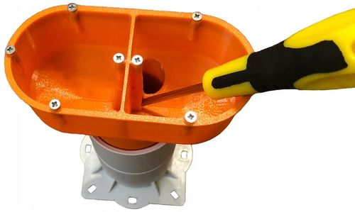 Puszka elektryczna podwójna do elewacji, styropianu o gr. 200mm, na Arena.pl