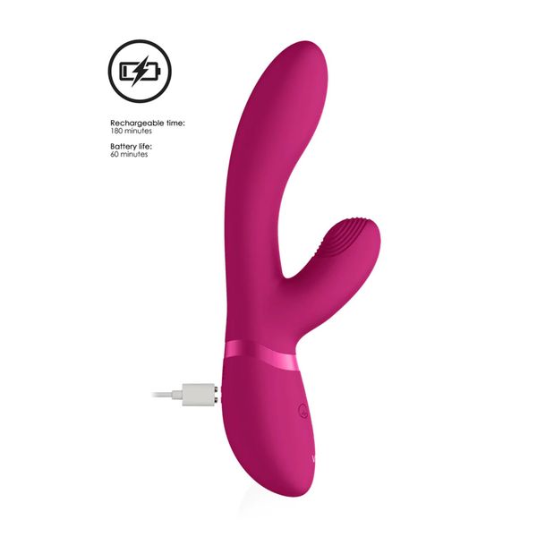 Kyra - Pulse Clitoral Rabbit - Pink zdjęcie 5