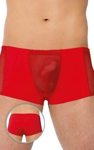 Czerwone szorty męskie prześwitujące SoftLine 4515 M na Arena.pl