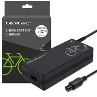 Qoltec Ładowarka e-bike 36/42V 2A GX12-3P + kabel