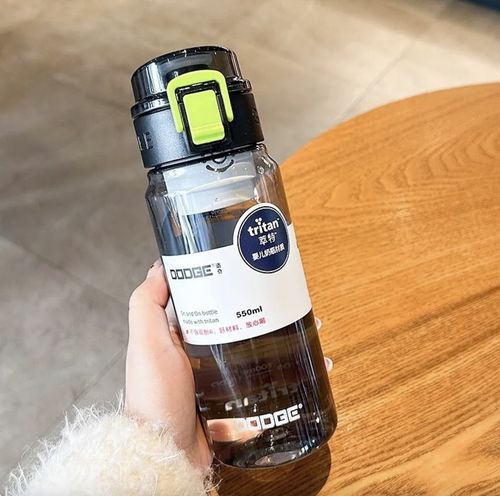 BUTELKA NA WODĘ BIDON 550 ML Z MIARKĄ NA NAPOJE BPA FREE DO SZKOŁY TRITAN na Arena.pl