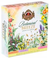 Basilur BOTANICAL BREEZE zestaw herbat 4 SMAKI 40szt herbaciarka na PREZENT