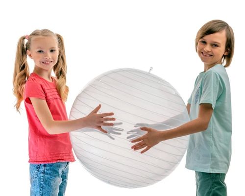 MegaBańka Geometric niebieska na Arena.pl