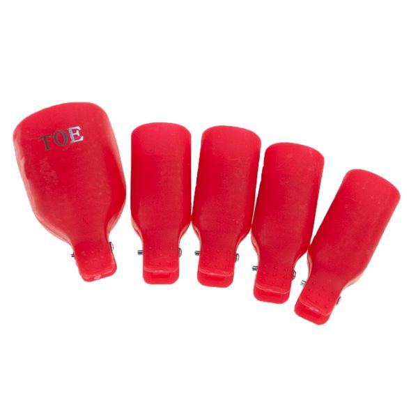 KLIPSY DO USUWANIA HYBRYD AKRYLU ŻELU DO STÓP 5SZT zdjęcie 7