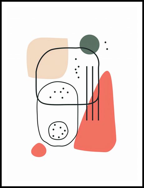Plakat 75x100cm Przestrzenność zdjęcie 3