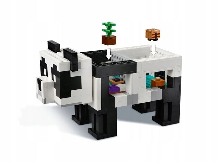LEGO Minecraft - Rezerwat pandy (21245) KLOCKI PREZENT zdjęcie 7