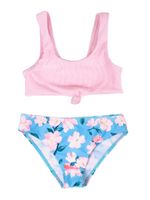 Kostium kąpielowy dziecięcy dwuczęściowy supełek 104-110 YOCLUB