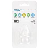 Zestaw 2 Smoczków do Butelki Esska Reko Rozmiar L