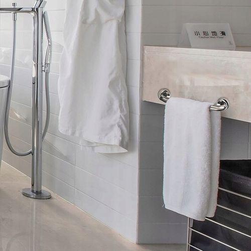 PORĘCZ UCHWYT ŁAZIENKOWY PROSTY DO WANNY DRZWI x2 CHROM POD PRYSZNIC 30CM na Arena.pl