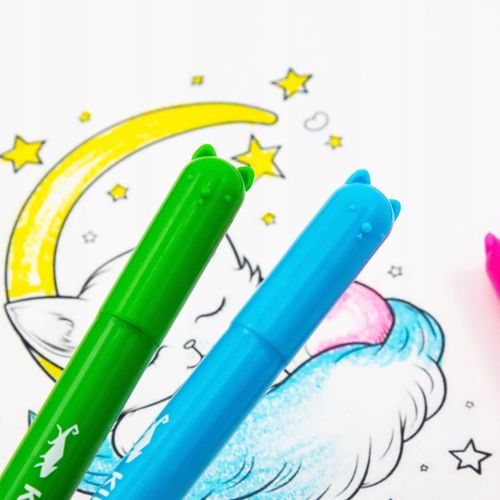 Kredki Żelowe Kotki 8 Kol. Kidea 6899 na Arena.pl