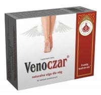 VENOCZAR 60 tabletek Układ krążenia, Ciężkość nóg, Żylaki