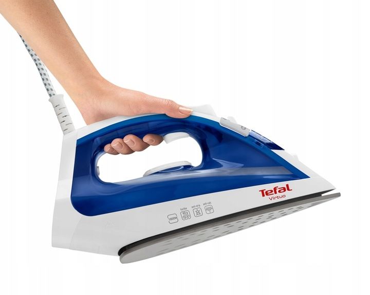 Żelazko TEFAL Virtuo FV1711 1800W 80g/min ceramiczna stopa spryskiwacz zdjęcie 11