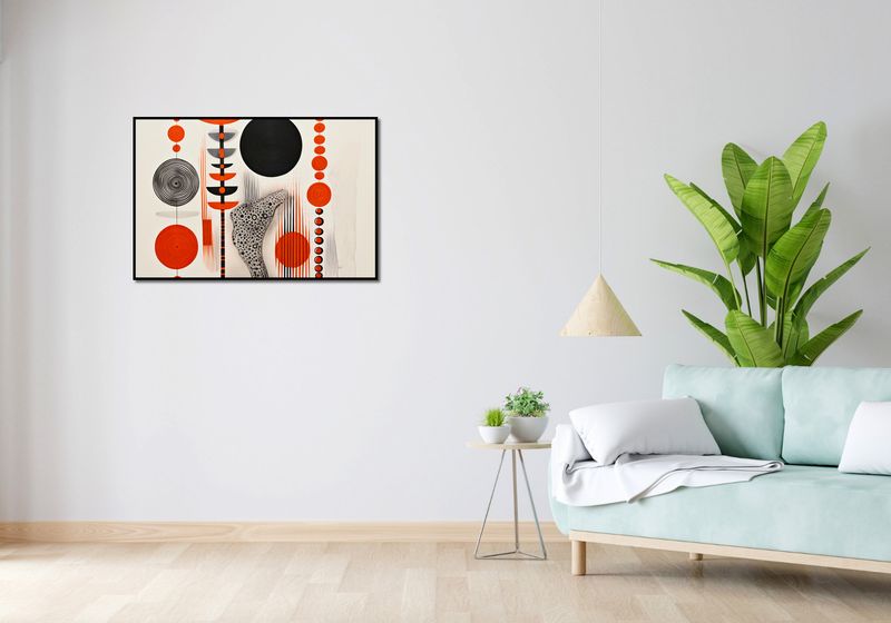 Plakat 91,5x61cm Kontrastowy Kosmos zdjęcie 4