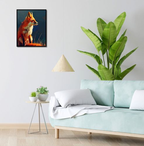 Plakat 40x50cm Spojrzenie Lisicy na Arena.pl