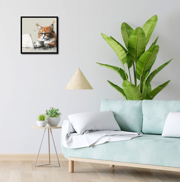 Plakat 40x40cm Nie przed Kawusią zdjęcie 4