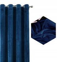 ZASŁONA WELUROWA GOTOWA WELUR 140x250cm ZACIEMNIAJĄCA VELVET WELWET KOLORY