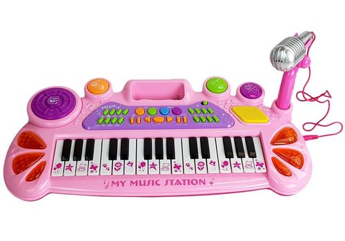 ND24_6881 Keyboard z Mikrofonem Rłżowy 31 Klawi na Arena.pl