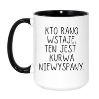 Duży Biało-Czarny 450 ml