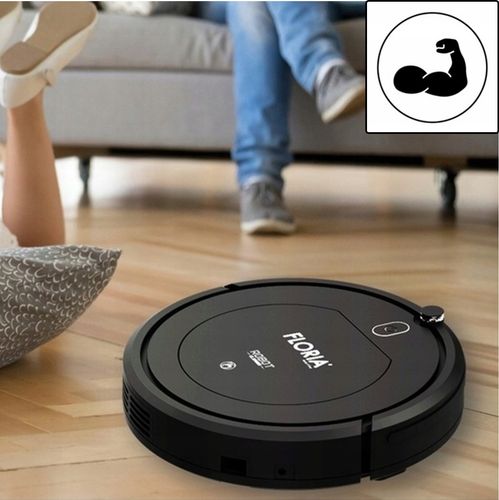 ROBOT SPRZĄTAJĄCY ODKURZACZ AUTOMATYCZNY BEZPRZEWODOWY HEPA+ PILOT 100M2 na Arena.pl