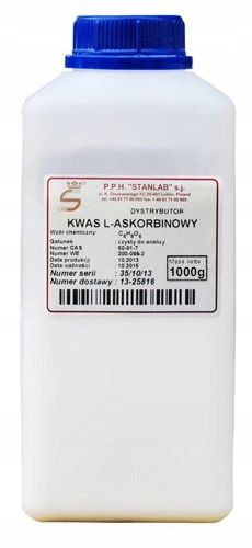 STANLAB - kwas L-askorbinowy 1kg 1000g Czysty na Arena.pl