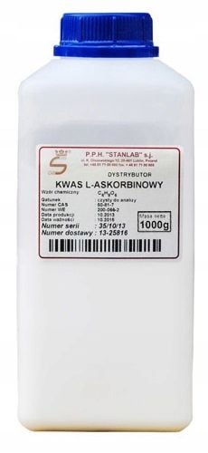 STANLAB - kwas L-askorbinowy 1kg 1000g Czysty zdjęcie 1