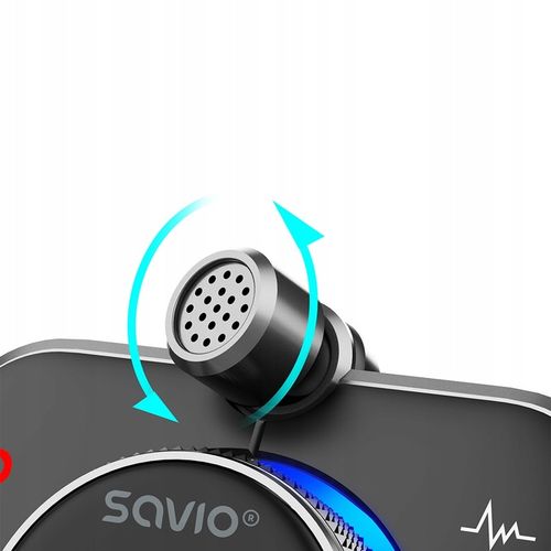 Transmiter FM Bluetooth Ładowarka USB QC SAVIO TR-14 Zestaw na Arena.pl