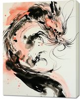 Obraz 70x90cm Smocza Furia