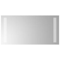 Lustro łazienkowe z LED, 40x20 cm