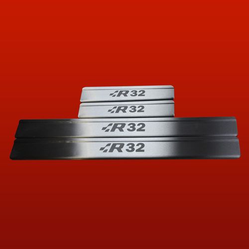 Listwa progowa VOLKSWAGEN GOLF MK4 R32 Stal nierdzewna 304 mat 4szt na Arena.pl