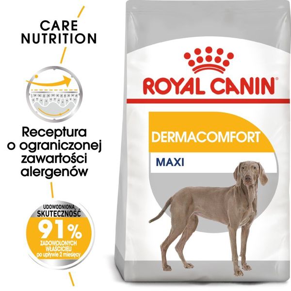 ROYAL CANIN CCN Maxi Dermacomfort 12kg zdjęcie 1