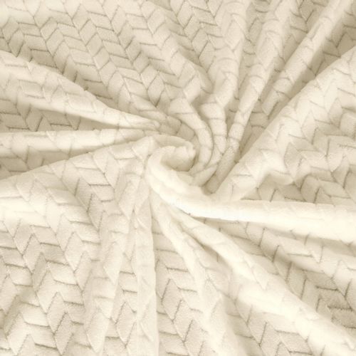 Koc narzuta CINDY 200x220 Design91 beżowy na Arena.pl