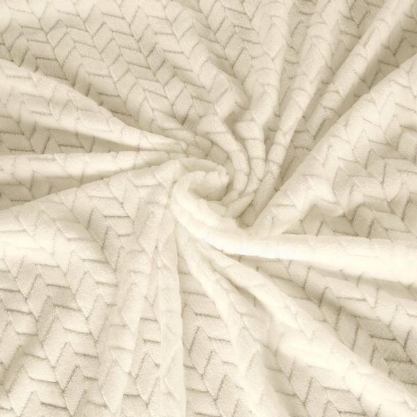 Koc narzuta CINDY 200x220 Design91 beżowy zdjęcie 4