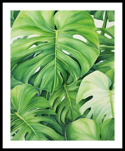 Plakat 40x50cm Tajemnice Liści zdjęcie 3