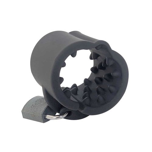 silikonowy naciągacz jąder brutus cruncher silicone lockable ball stretcher na Arena.pl