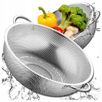 CEDZAK METALOWY DURSZLAK SITKO KUCHENNE NA MAKARON WARZYWA SUSZARKA